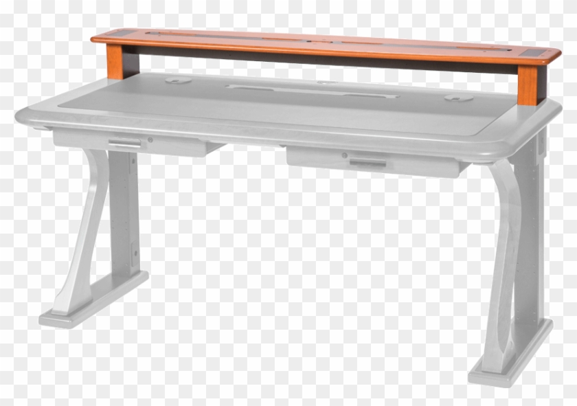 Premium Wood Desktop Riser Shelf Full Caretta Workspace - Wood Desk Shelf Clipart #710402