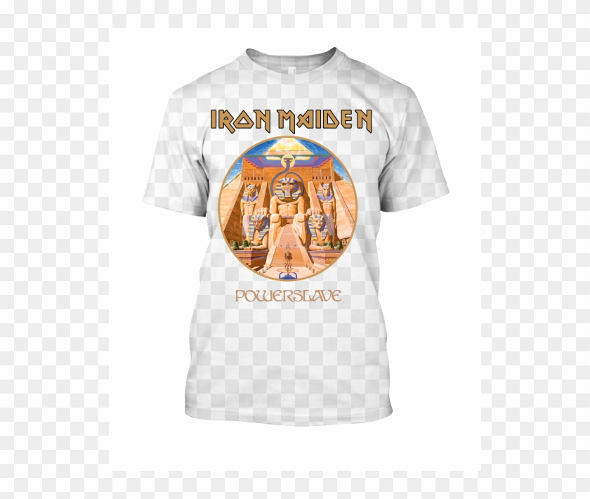 Iron Maiden Powerslave T Shirt - Iron Maiden Powerslave Clipart #710425