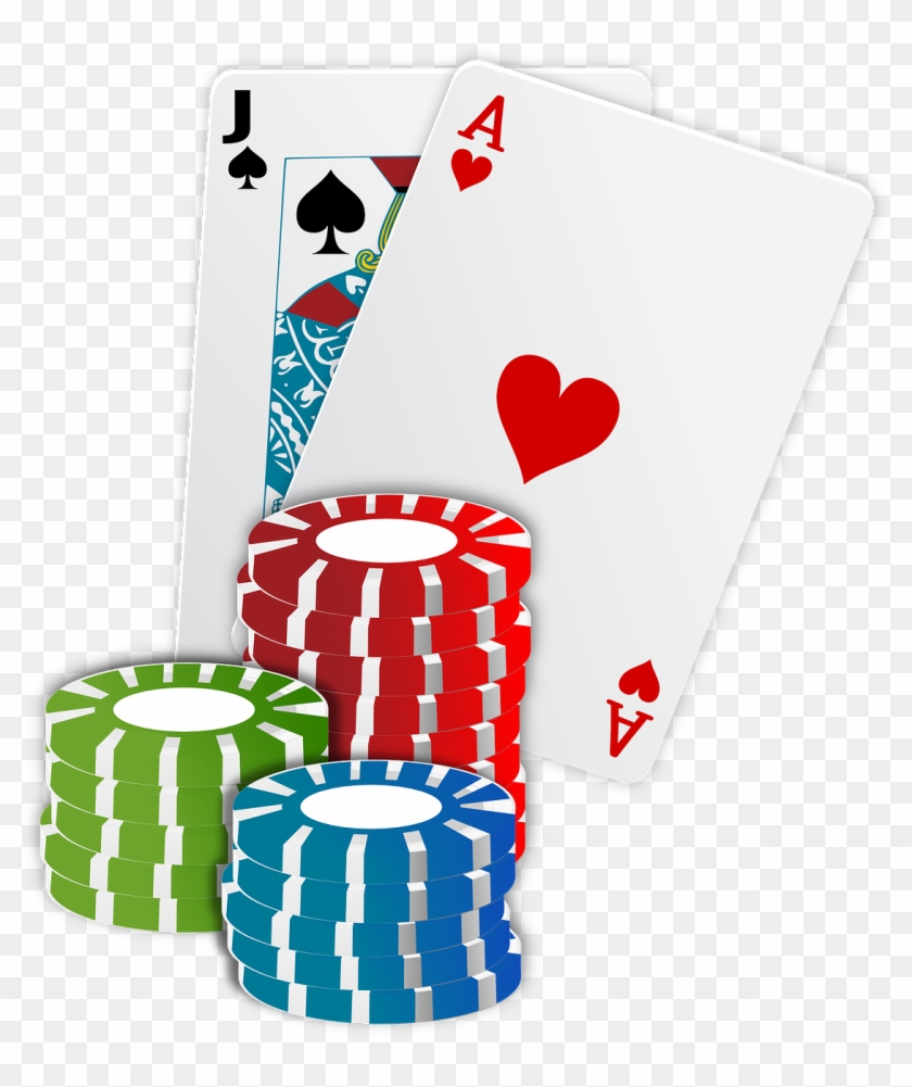 Graphic Free Download Playing Cards Clipart Free - Las Vegas Clip Art Png Transparent Png