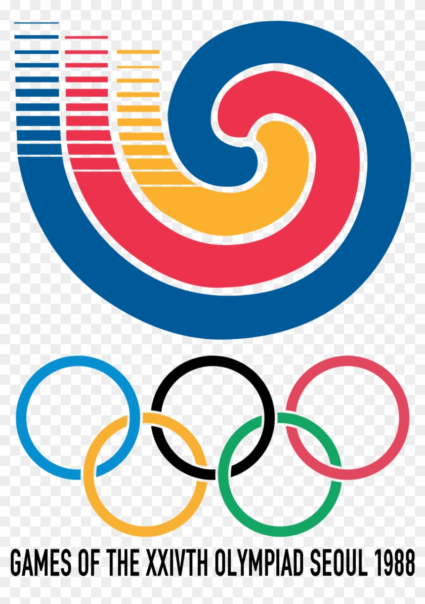 Seoul Summer Olympics - Olympic Logos Clipart