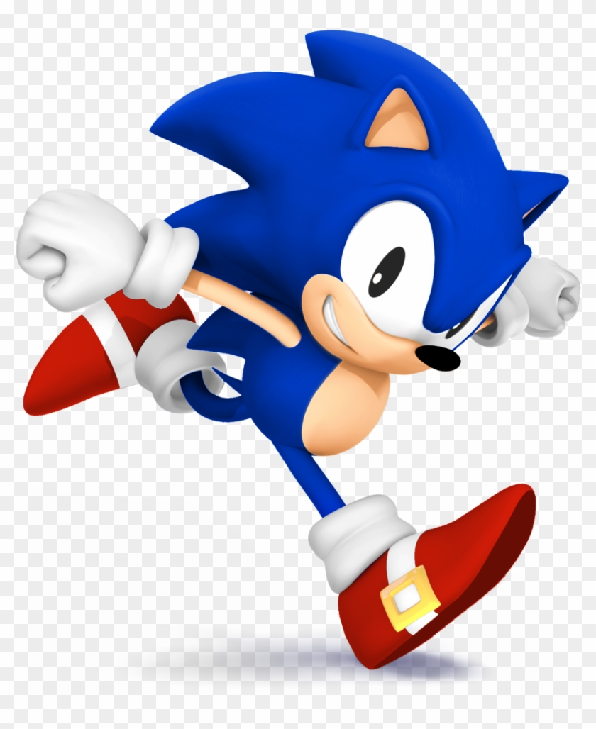 Classic Sonic The Hedgehog Png Clipart