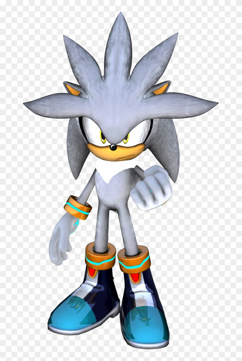 Silver The Hedgehog Png - Silver The Hedgehog Face Clipart #710877