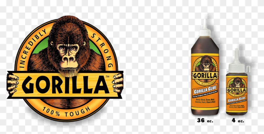 Gorilla Glue® Premium Waterproof Wood Adhesive - Gorilla Glue Transparent Logo Clipart