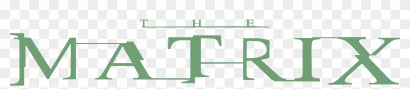 The Matrix Logo Png Transparent - Matrix Clipart #710970