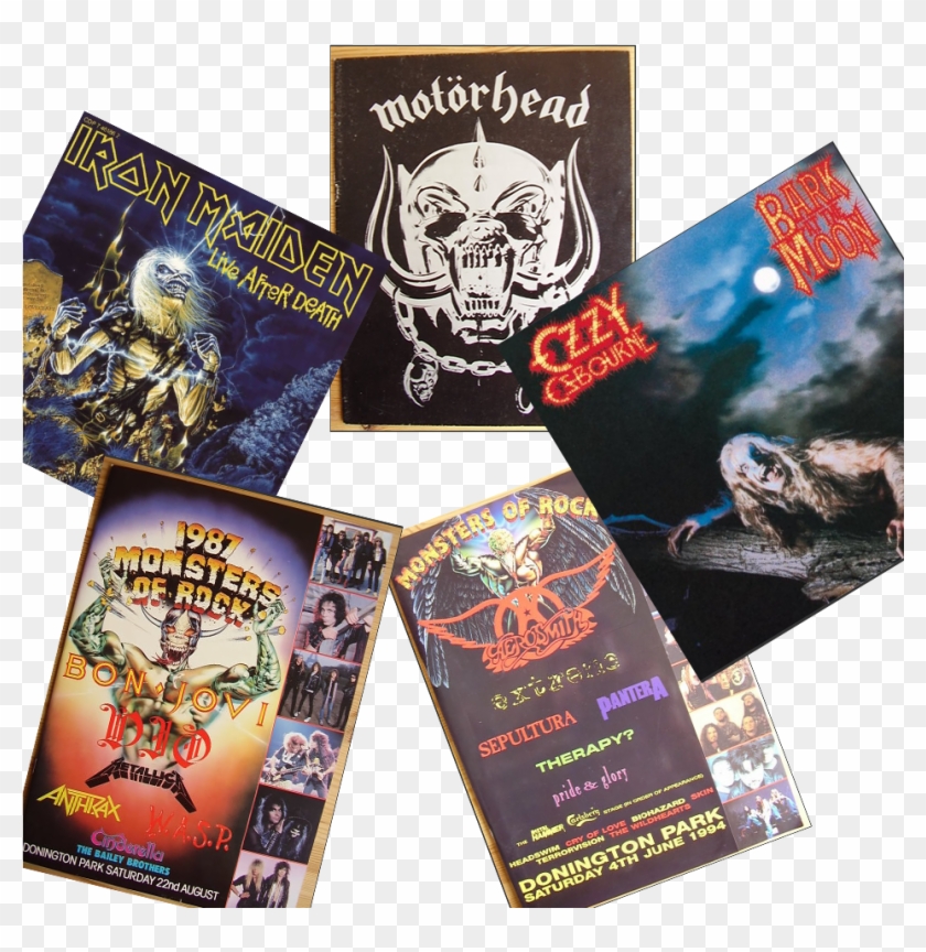 Krusher Joules Compare Glastonbudget Tribute Band Festival - Iron Maiden Live After Death Clipart