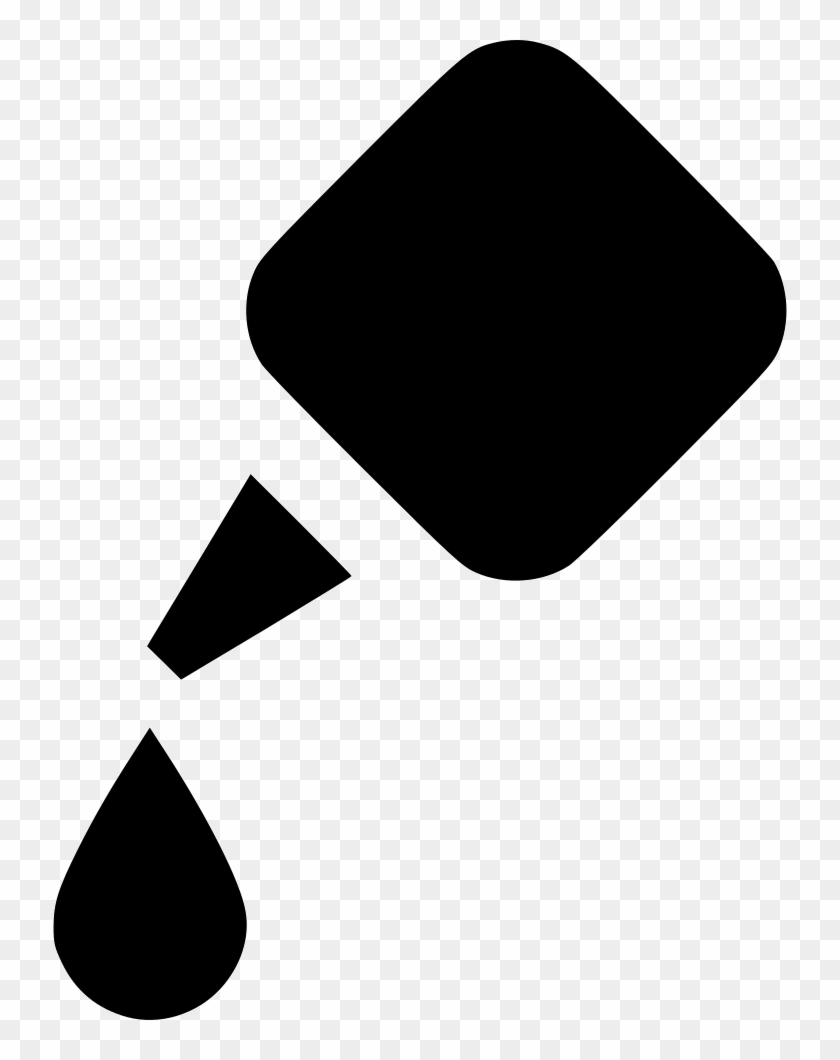 Glue Icon Black Png Clipart #711041