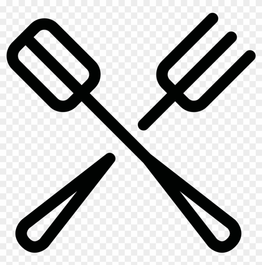 Food Utensils Spatula Fork Clipart