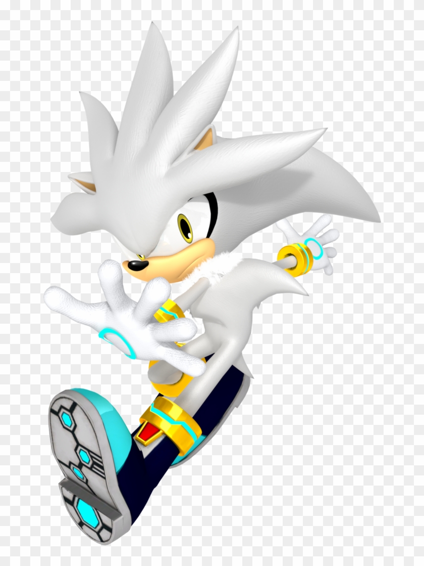 Silver The Hedgehog 2017 Render Clipart