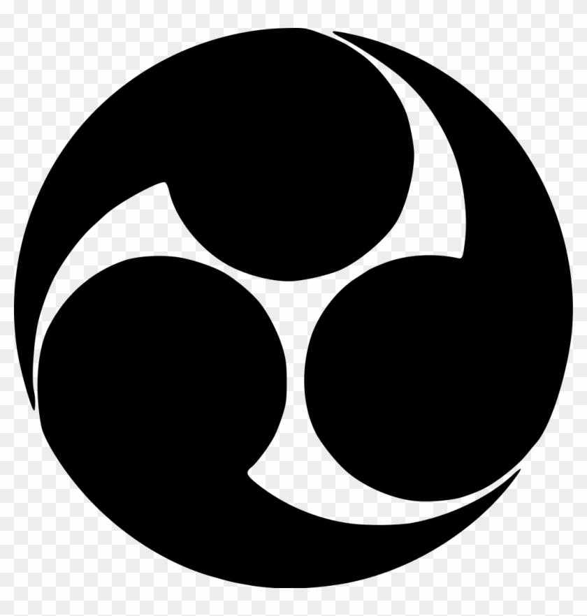 Obs Studio - Tomoe Symbol Clipart #711327