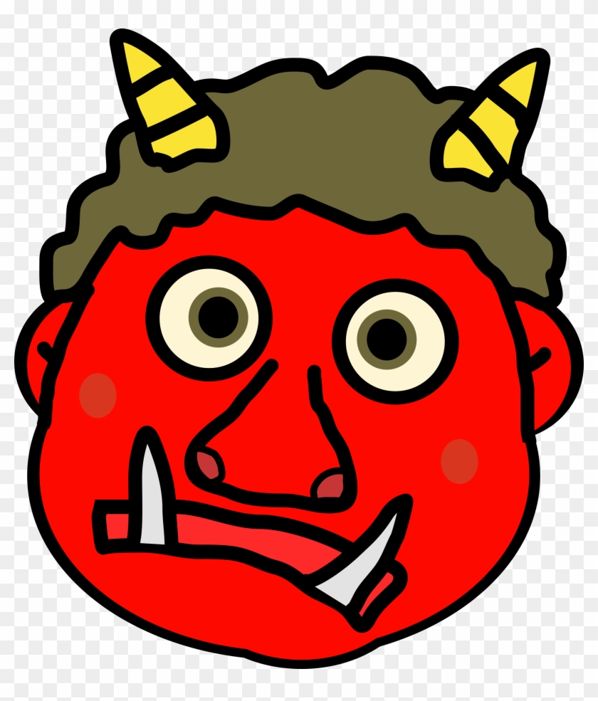 Clipart - Oni Setsubun - Png Download