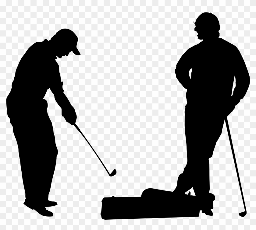 Images For Golf Club Png - Transparent Golf Silhouette Png Clipart #712314