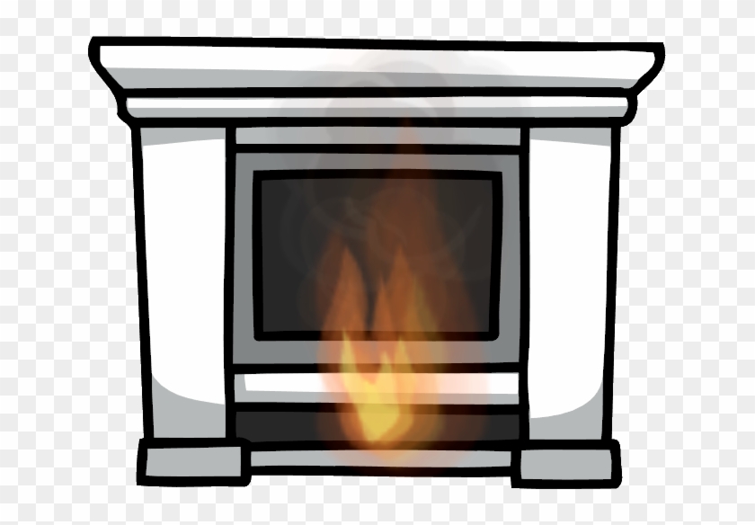 Clipart Royalty Free Stock Furnace Fireplace Scribblenauts - Scribblenauts Fireplace - Png Download #712499