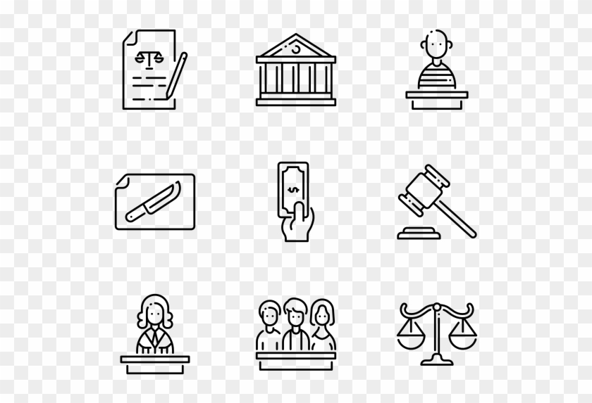 Law And Justice - Насос Вектор Clipart
