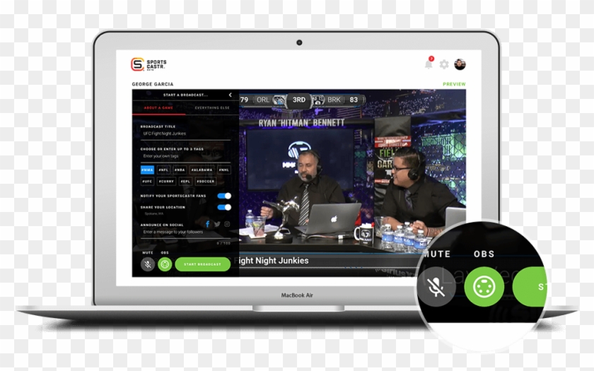 Turn On Obs - Gadget Clipart