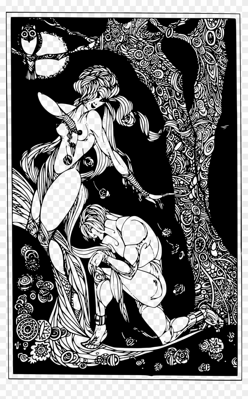 This Free Icons Png Design Of Trippy Naked Couple Clipart