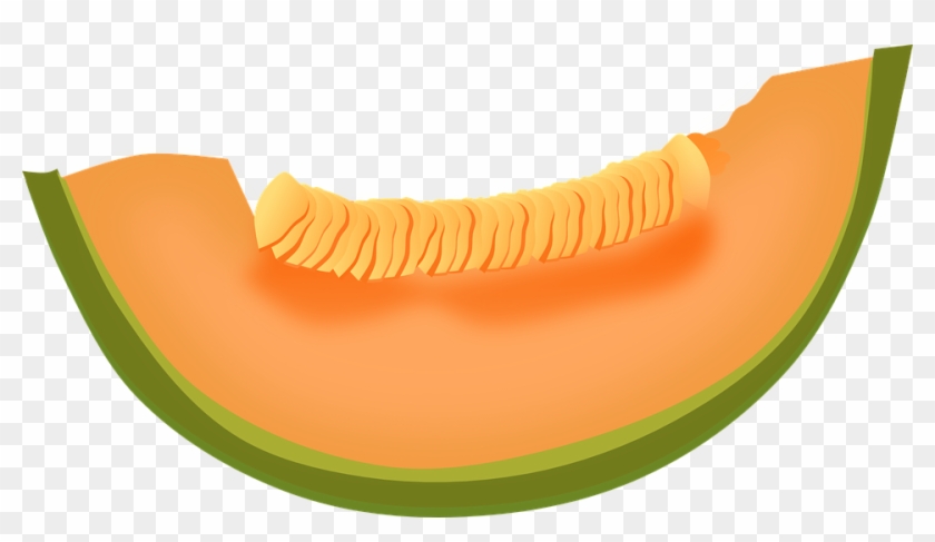 Cantaloupe, Melon, Fruit, Food, Fresh, Healthy, Sweet - Cantaloupe Clipart - Png Download
