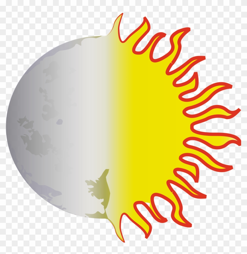 Trippy Clipart Sun - Sun And Moon Transparent - Png Download
