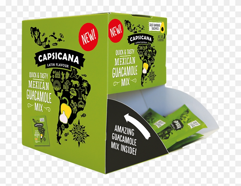 Capsicana Guacamole Mix - Graphic Design Clipart #713934