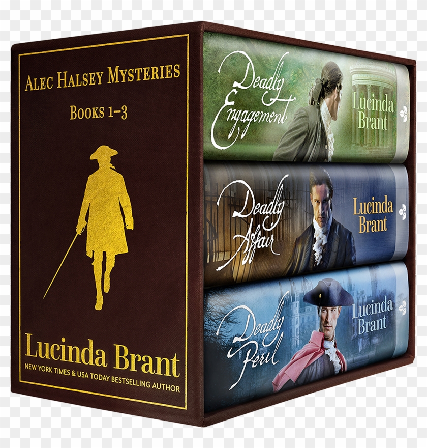 Alec Halsey Mysteries Books 1-3 By Lucinda Brant Clipart #714009