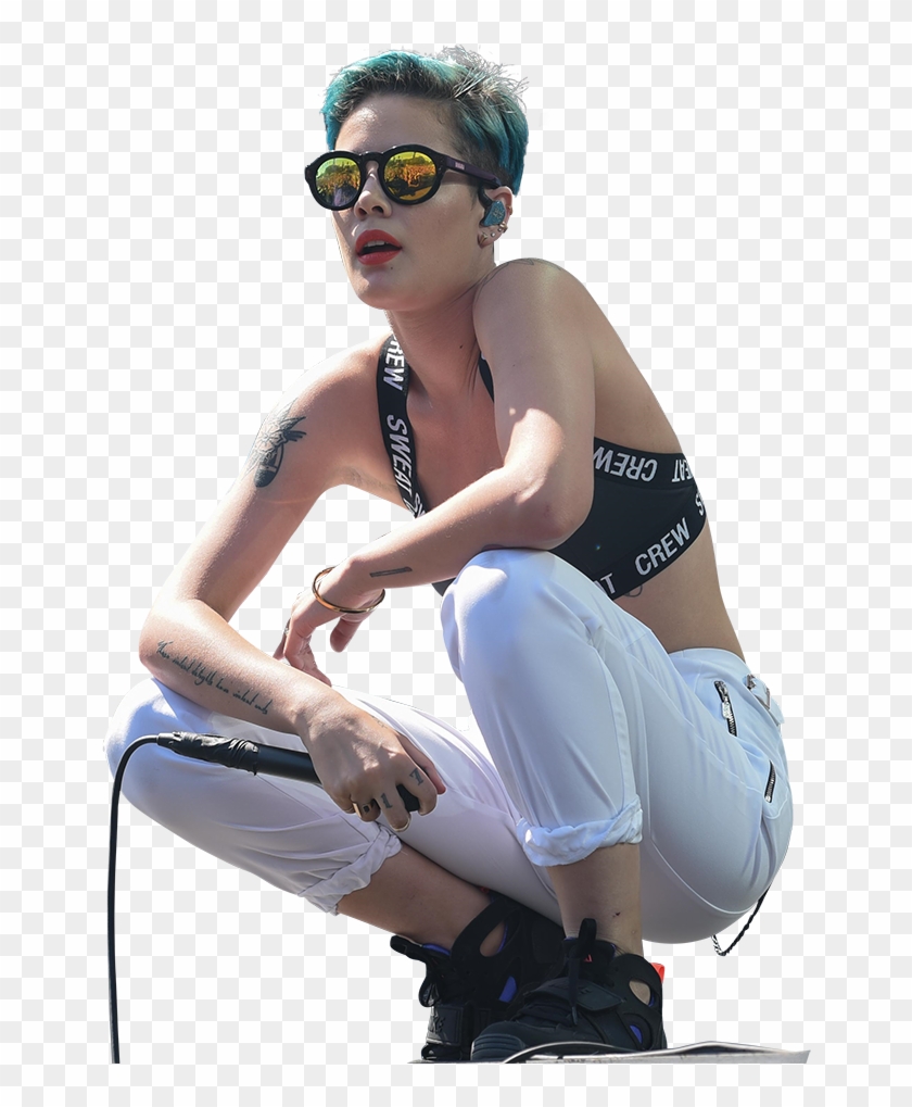 Halsey - Sitting Clipart #714585