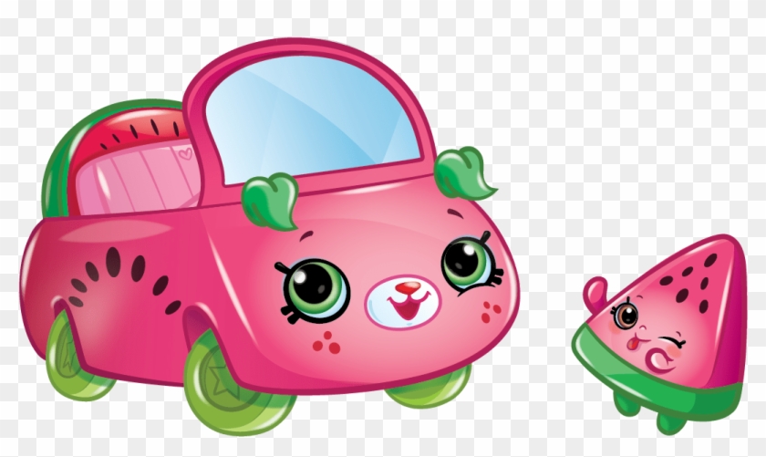 Shopkins Season - Cutie Cars Motor Melon Clipart