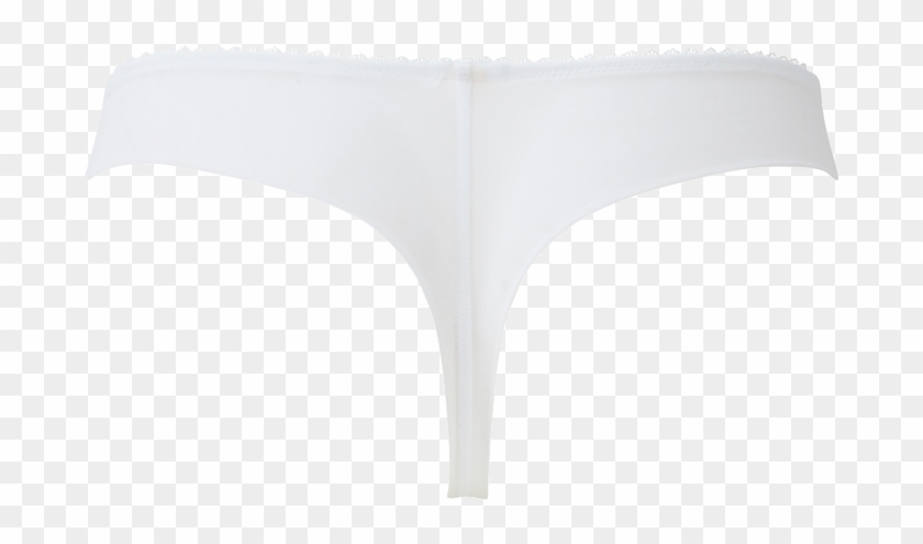 Gypsy Thong White Product Back - Underpants Clipart