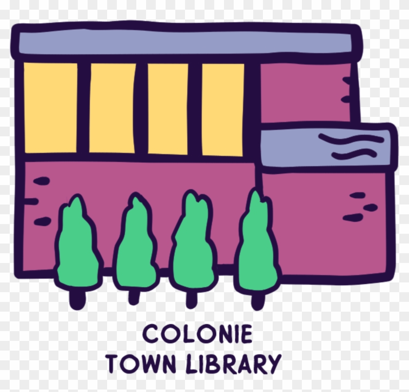 Sanford Town Library Clipart #714648