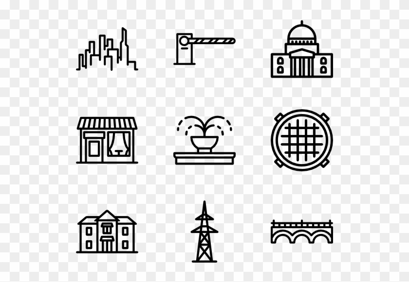 Down Town - Down Town Icon Clipart