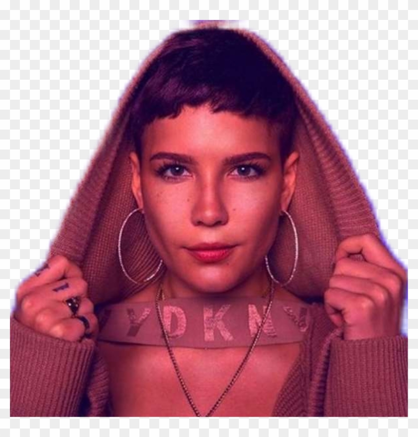 Halsey Sticker - Girl Clipart