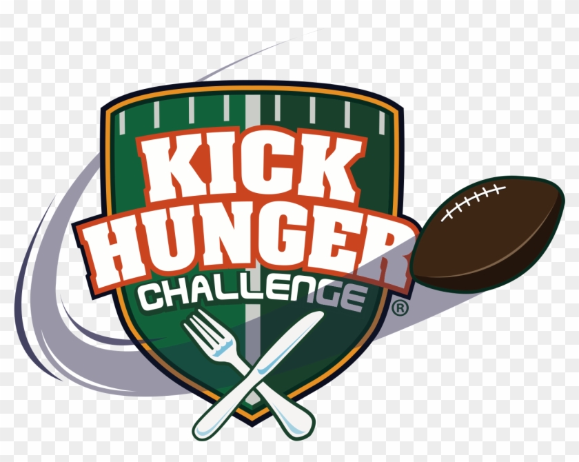 Kick Hunger Challenge Logo Clipart