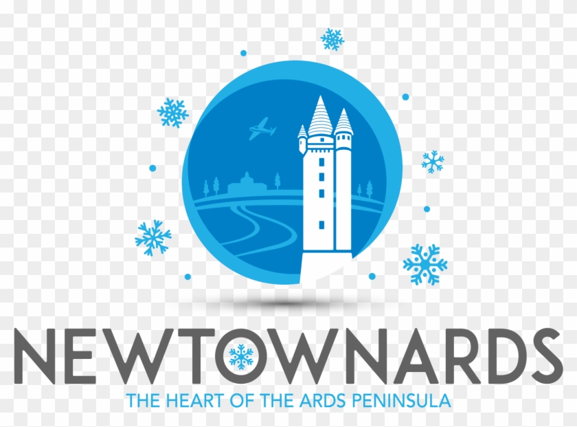 Newtownards Christmas Logo Full Colour Png - Town Hall Meeting Flyer Clipart #715014