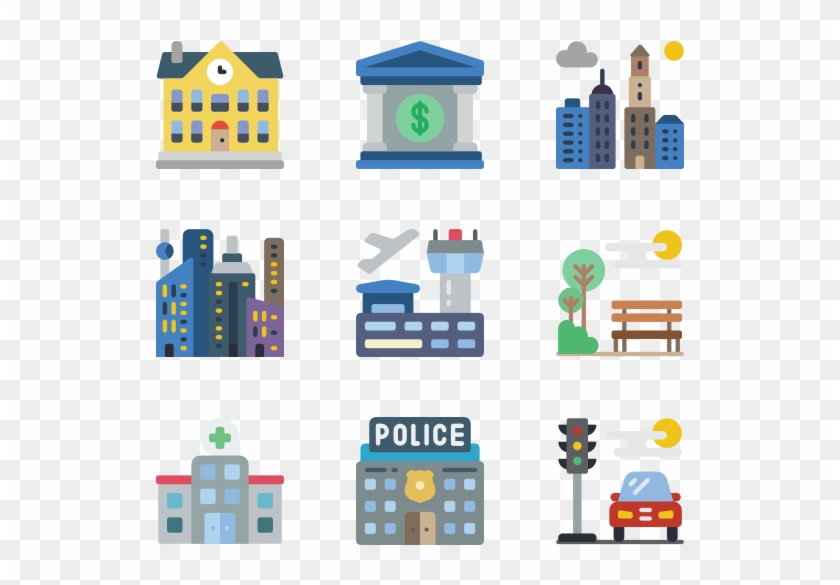 City Life Clipart