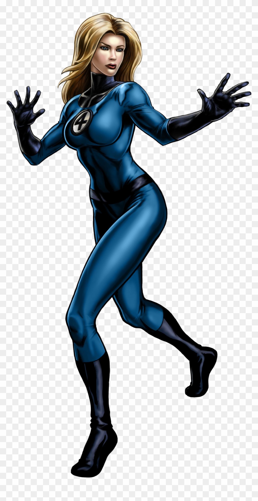 1229 X 2330 6 - Invisible Woman Marvel Avengers Alliance Clipart #715151