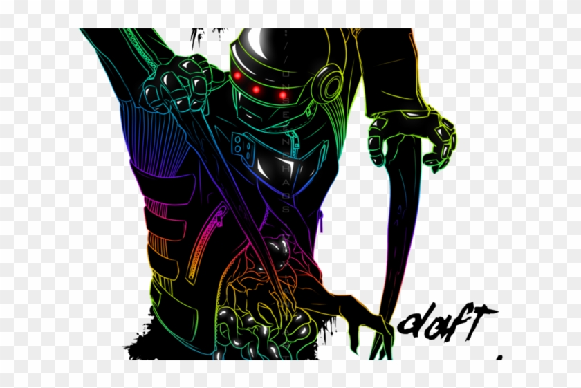 Daft Punk Clipart Dead - Dead Space Daft Punk - Png Download