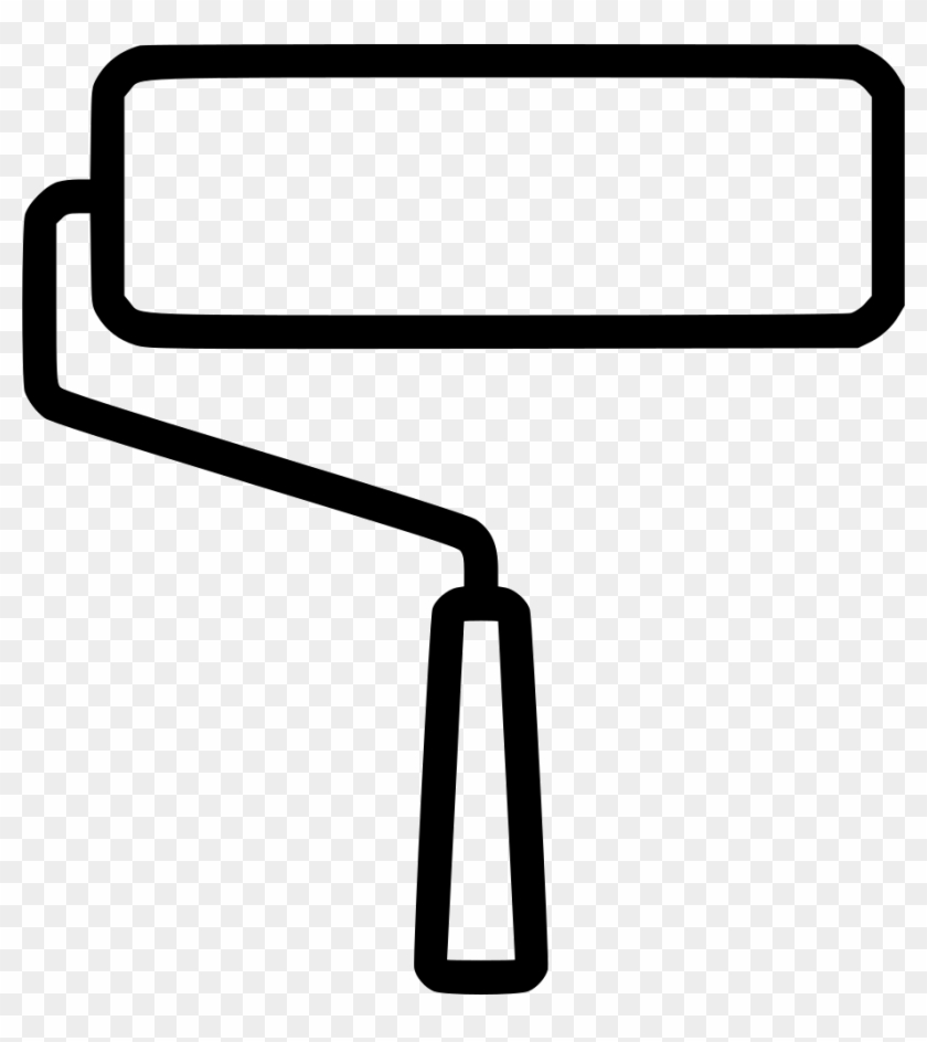 Paint Roller Comments Clipart