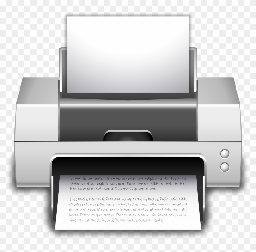 Open - Printer Mac Icon Png Clipart #715938