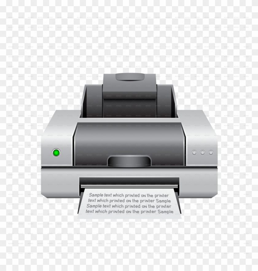 Printer Png Transparent Images - Icon Printer Clipart #716002
