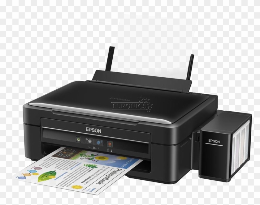 Laser Printer Png Image Background - Epson E380 Clipart #716041