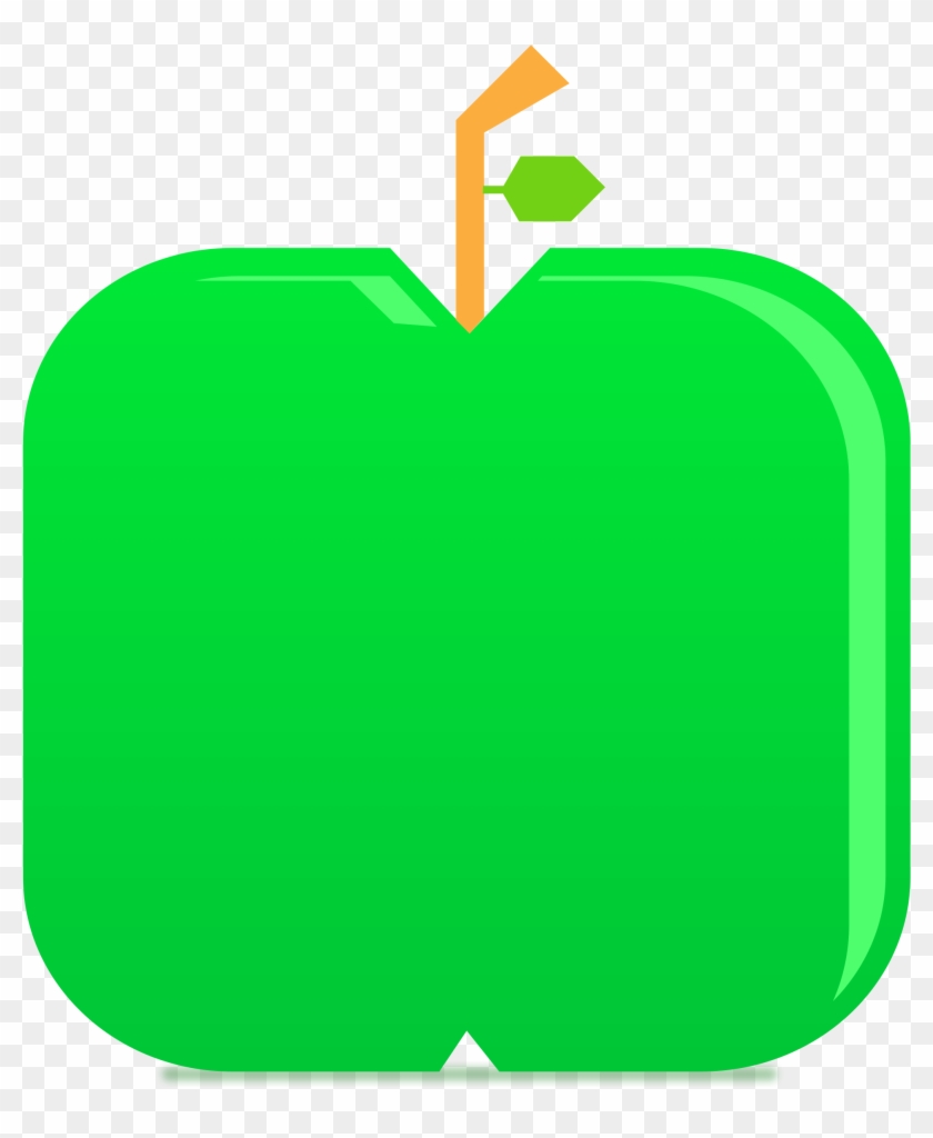 This Free Icons Png Design Of Green Apple Fruit Flat Clipart