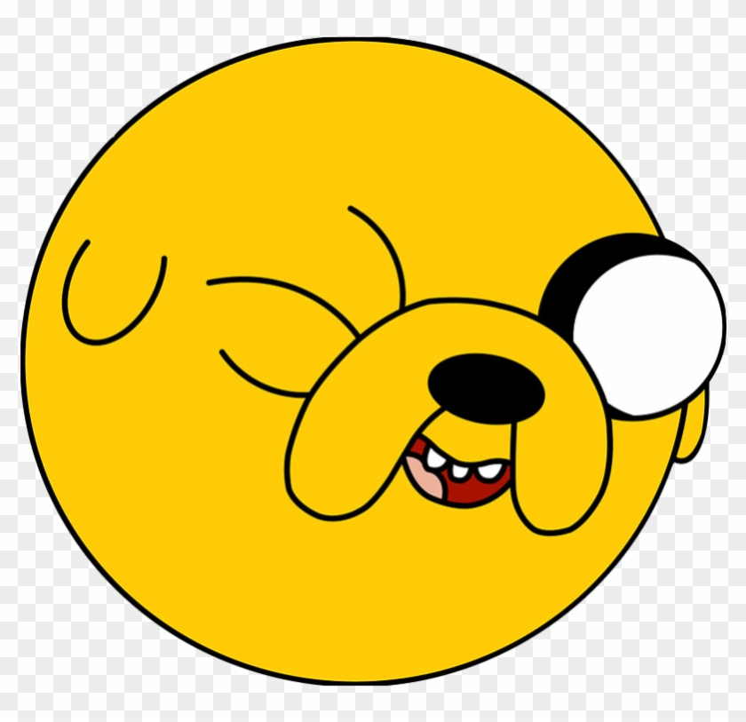 Animaljake The Dog - Adventure Time Jake Head Clipart