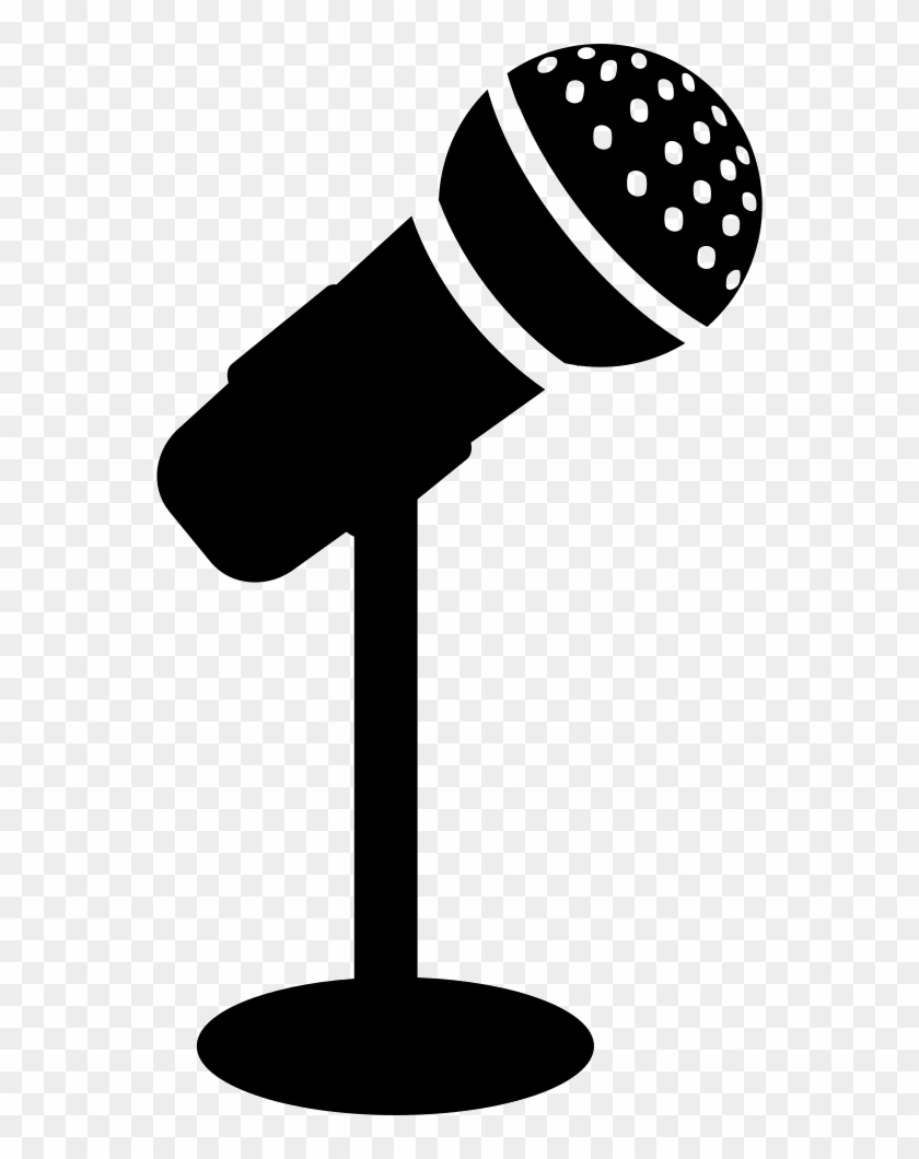 Png File Svg - Microphone Stand Icon Png Clipart #716236