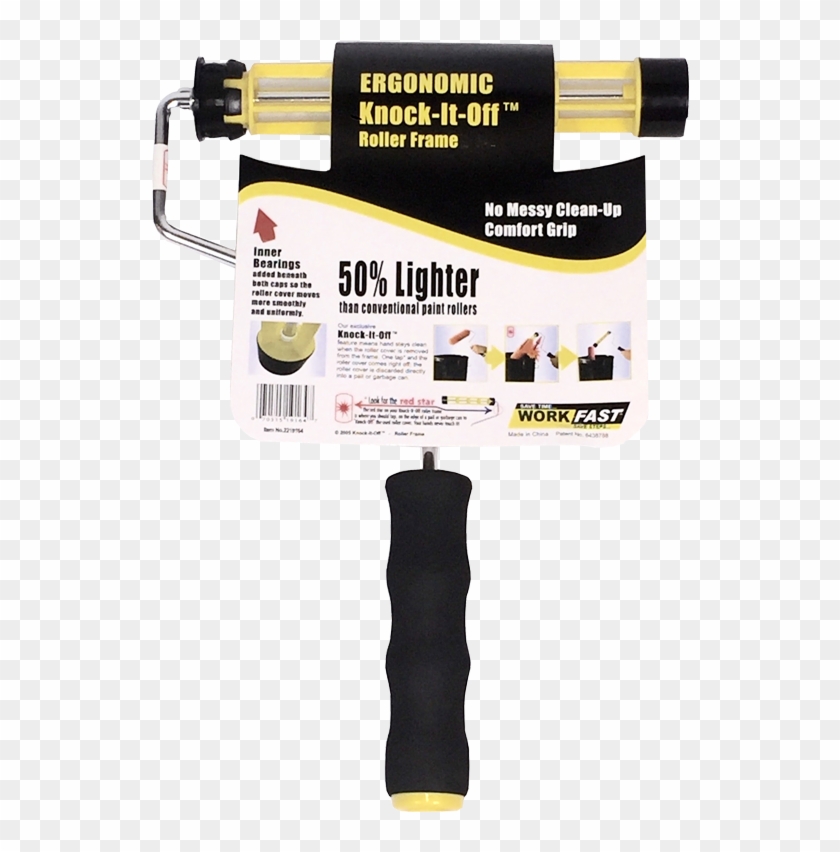 9” Pro Cage Frame - Paint Roller Clipart