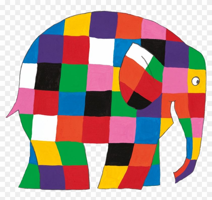Elmer Clipart - Elmer Elephant - Png Download