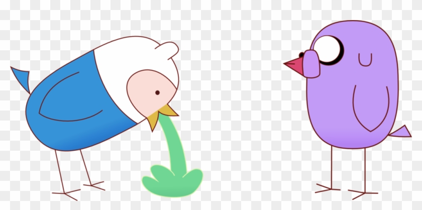 Finn And Jake Bird Vomit By Rockint765 - Bird Finn And Jake Clipart