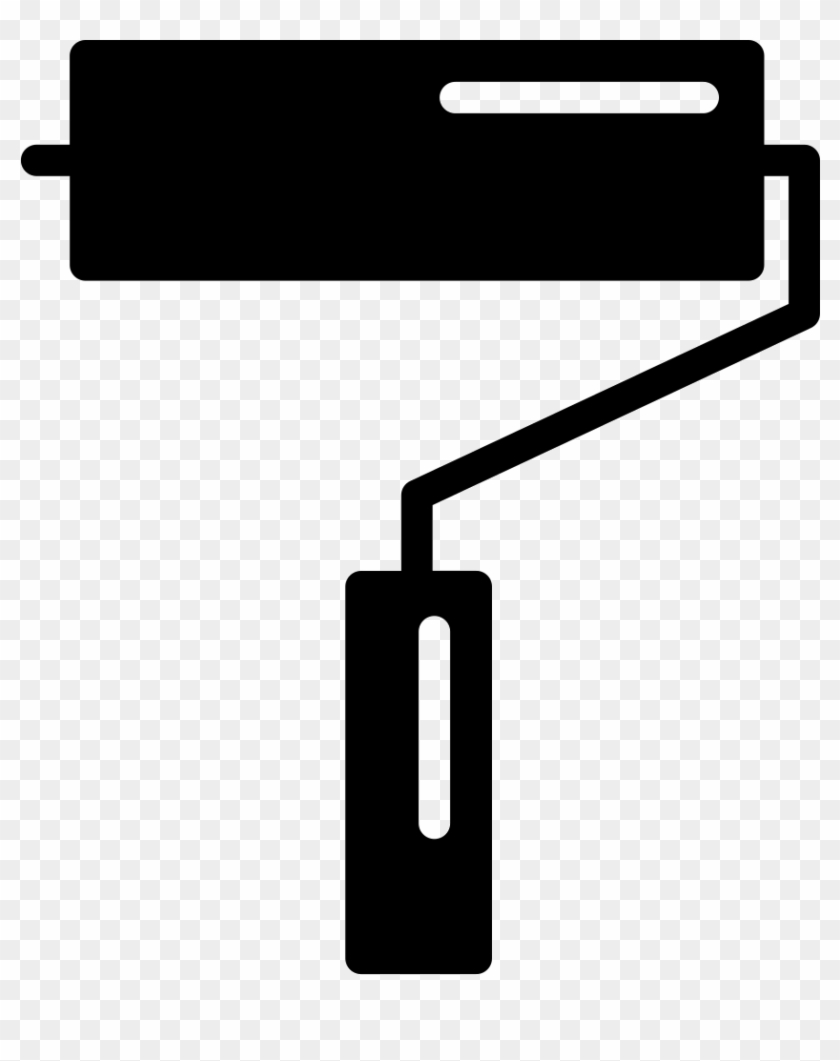 Paint Roller Svg Png Icon Free Download - Icono Rodillo De Pintar Clipart #716838