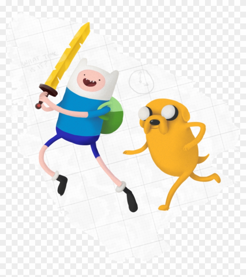 Finn And Jake Adventure Time Fanart - Cartoon Clipart #716949