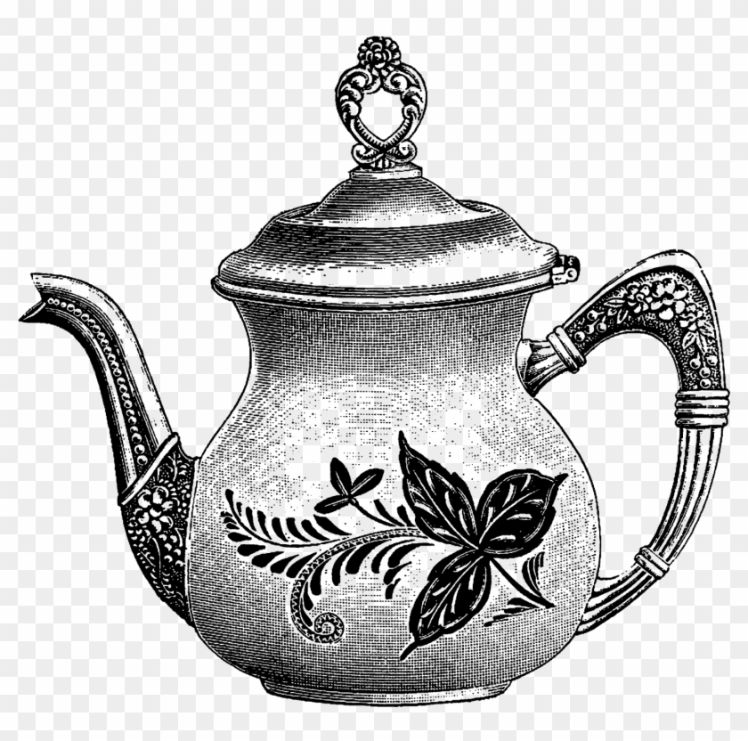 Antique Teapot Image Download - Teapot Clipart #717173