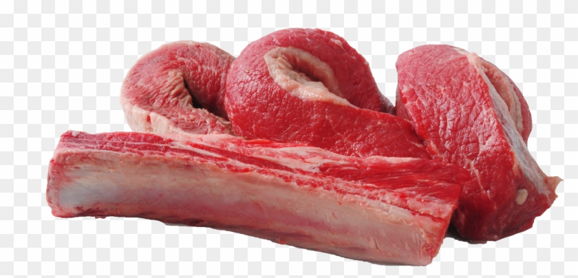 Raw Pork Ribs Png - Red Meat Clipart