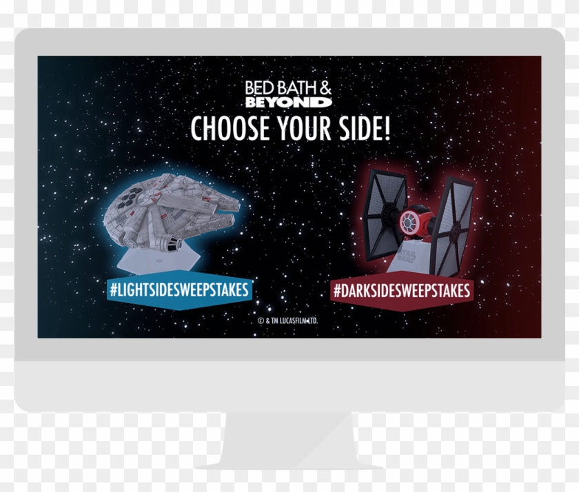 Star Wars @ Bed Bath & Beyond - Poster Clipart #717444