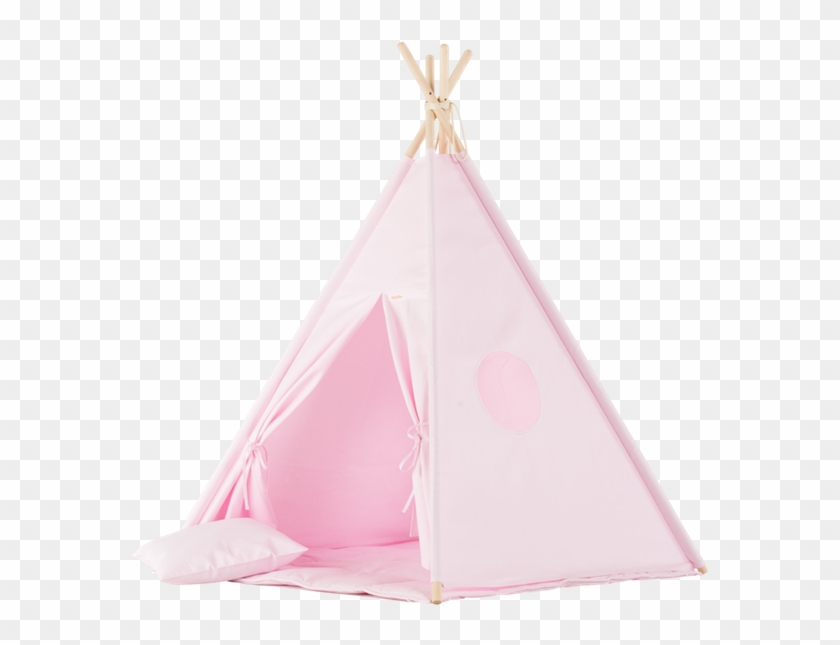 Plain Pink Teepee Set - Tipi Clipart #717620